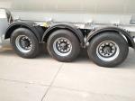 LPG Tanker Tri Axle Semi Trailer 49.6CBM 20MT For Liquid Petroleum Gas