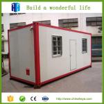 iso sound proof prefab flat rack steel container house for sale
