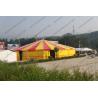 Buy cheap Yellow And Red Pagoda Party Tent PVC Cover φ30m Aluminum High Peak Multi Sides from wholesalers