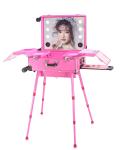 Professional Bluetooth Aluminum Makeup Case With Light Size 580 * 450 * 220mm