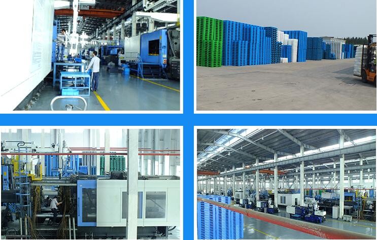 Standard Sizes HDPE Collapsible Plastic Pallet Box, Heavy Duty Industry Storage Use Collapsible Plastic Mega Bin