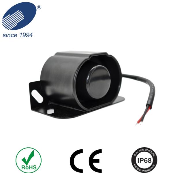 Buy cheap Black Iron Shell Car Reverse Horn Noise 107dB 36 V from wholesalers