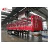 Buy cheap Cargo Stake Side Wall Semi Trailer 60T Heavy Duty Load from wholesalers