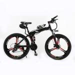 1000W 48V Chopper Electric Folding Mountain Bike Max Speed 50km/h