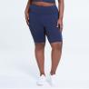 Buy cheap Customized LOGO Women'S Plus Size Yoga Wear High Waist Yoga Shorts 280g from wholesalers