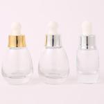 15ml 30ml 50ml Mini Luxury Unique Water Drop Shape Essential Hair Oil Dropper