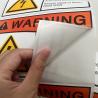 Buy cheap Waterproof Packaging Printed Vinyl Warning Stickers Custom Logo from wholesalers