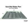 Buy cheap Rk Bakeware China Foodservice 902505 Sub Roll Bread Pan, 5 Molds Per Pan from wholesalers