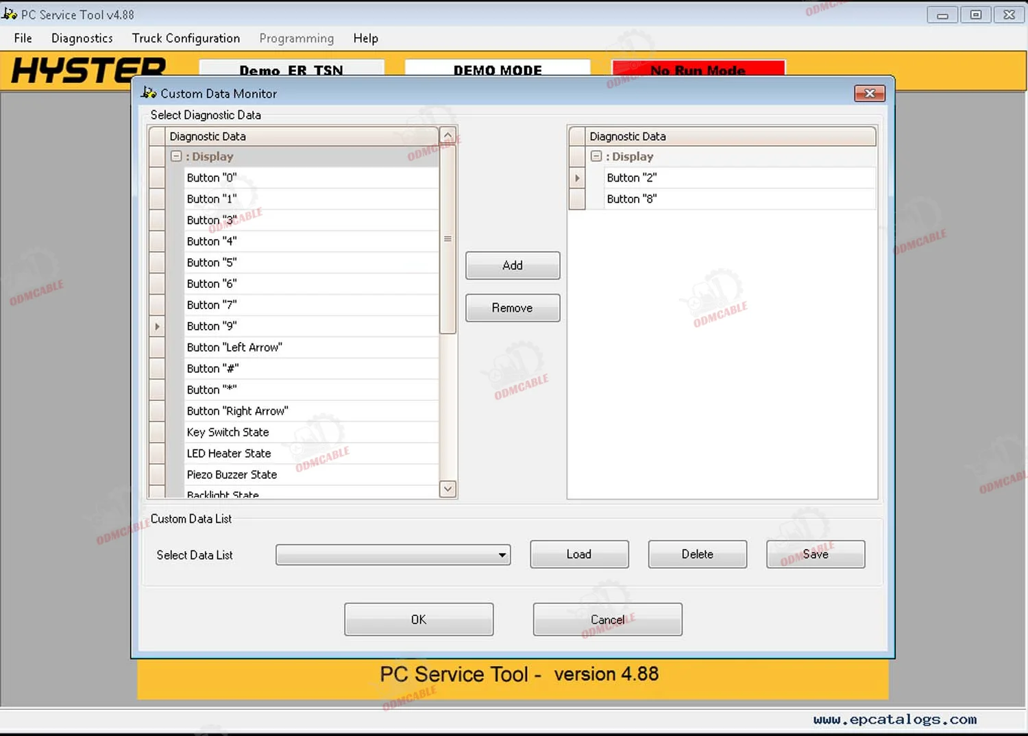 V4.99 For Hyster Yale Forklift Truck Diagnostic Scanner Yale Hyster PC Service Tool Ifak Diagnositc Tool+F110 Tablet
