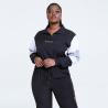 Buy cheap Long sleeve 100D Three Quarter Zip Pullover Women'S Crop Sweatshirt from wholesalers