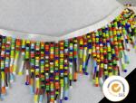 Wholesale Black Bead Fringes Trim Beaded Trimming Embroidery Applique Trimming
