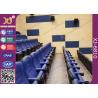 Buy cheap Fabric Upholstery Soft Padded Stadium Theater Seating With OEM Logo Sew On Back Rest from wholesalers