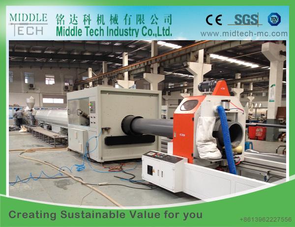 Buy cheap TPE / TPU Electric Cable Plastic Pipe Extrusion Machine Diameter 10 - 50 Mm from wholesalers