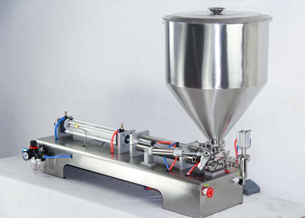 Buy cheap Adjustable Semi Automatic Filling Machine , Glass Milk Bottle Filling Machine from wholesalers