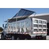 Buy cheap 20x20 PVC Coated Fabric PVC Mesh Tarp Black Vinyl Mesh Tarp Dump Truck Tarp from wholesalers