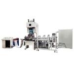 Aluminum Foil Container Punch Press Machine for Lunch Box Making at 380V/50Hz