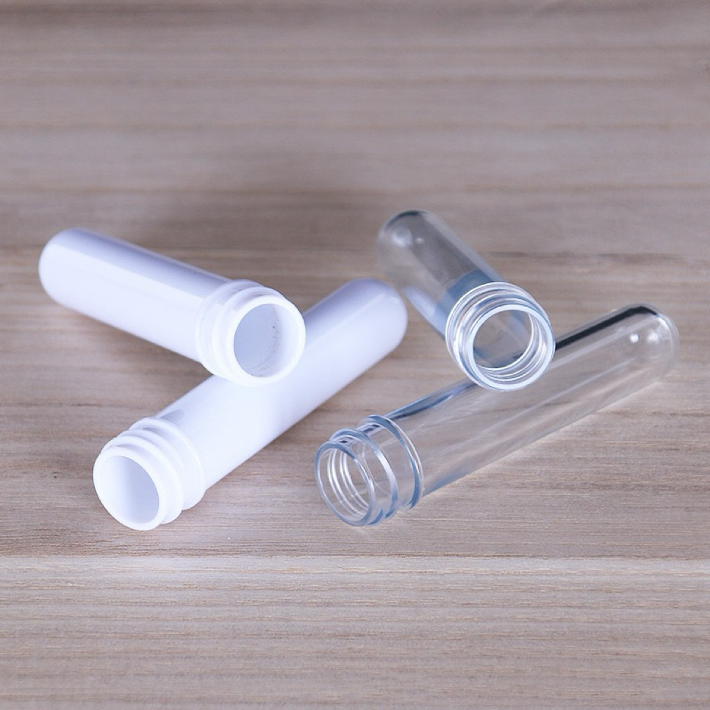 Lightweight And Transparent PET Plastic Preforms With 100% Recyclability For Packaging