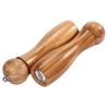 Buy cheap Burnished Bamboo Salt And Pepper Mills , Wooden Pepper Mill Grinders With Ceramic Mechanism from wholesalers