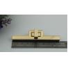 Buy cheap Fashion wild light gold 2 style purse twist lock turn lock fastener from wholesalers