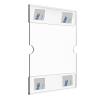 Buy cheap 4 X 6 Inches Acrylic Photo Frame Wall Mounted Picture Frame With 3M Sticker On Wall from wholesalers