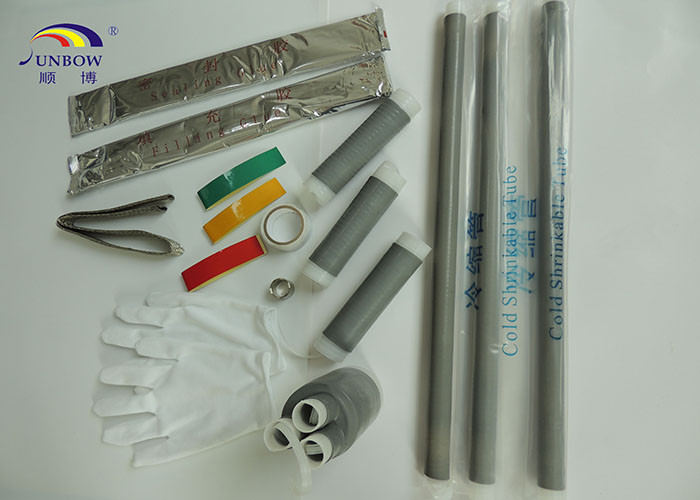 1-36 kV Cable Accessories Cold Shrink Termination Kits for Power Grid / Power Station