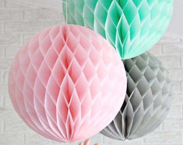Buy cheap Honeycomb ball wedding wedding room supplies Europe and the United States paper ball export Round honeycomb wholesale from wholesalers
