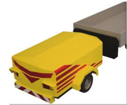 Buy cheap 2878*2006*1260mm Benkei Truck Mounted Attenuator from wholesalers