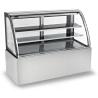 Buy cheap 1800mm Fan Cooling Saving-energy Two Layers Refrigerated Cake Display Cabinets With Versatile Caster Wheel from wholesalers