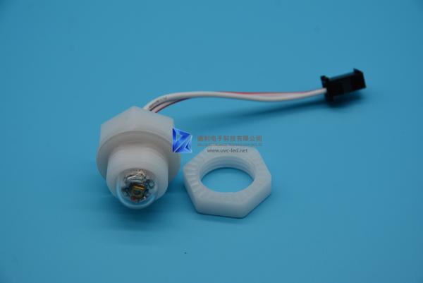 Buy cheap DC 12/24V UV LED Lamp Sterilizer 265nm Wavelength DUV LED With Hexagon Nut from wholesalers