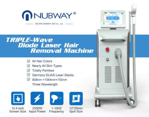Buy cheap factory price dilas diode laser alexandrite laser 755nm hair removal equipment from wholesalers
