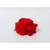 Buy cheap Red Regenerated Polyester Fiber , 1.5D-20D Material Polyester Fiber Crimp 8 Bows from wholesalers