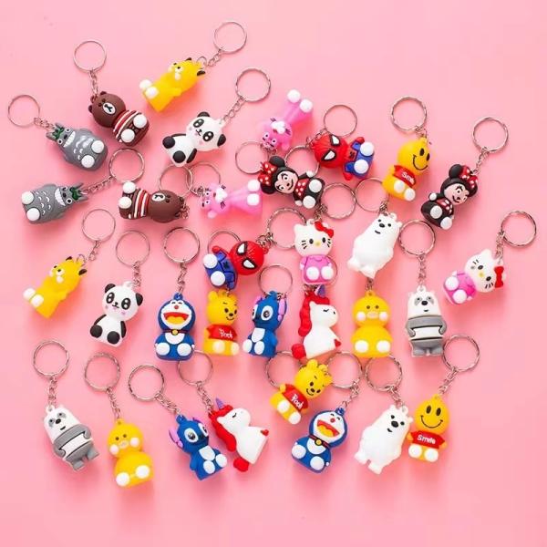 Buy cheap Custom Metal Rubber Key Chain Health Positive Reminder Hard Enamel Keychain from wholesalers