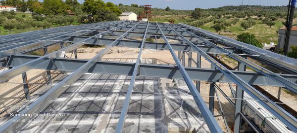 Buy cheap Industrial Steel Warehouse Building With Office Mezzanine from wholesalers