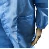 Buy cheap 5mm Stripe Polyester Carbon Fiber ESD Smocks Coats For Lab from wholesalers