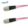 Buy cheap 3M PVC / LSZH Fiber Optic Patch Cord Duplex FC-FC 2.0mm 50/125 OM4 from wholesalers