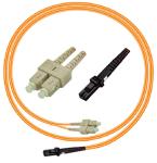 Buy cheap LSZH Fiber Optic Patch Cord , 3.0mm 2M MTRJ Patch Cord Duplex from wholesalers