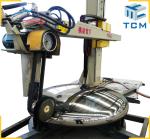 Steel Automatic Polishing Machine Dished End Polishing Machine