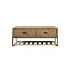 Buy cheap Pine Wood Trunk Living Room Table , Vintage Steamer Trunk Coffee Table With Drawers from wholesalers