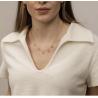 Buy cheap Couples Love Heart Pendant Necklace Tassel Pendant Necklace OEM ODM from wholesalers