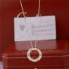 Buy cheap Classic Love Necklace with 3 Diamonds in 18K Yellow Gold iconic Symbol of Love Jewelry from wholesalers