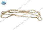 Professional Braided Polypropylene Rope Marine Supply White Color 12 Strands