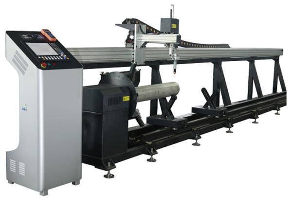 Buy cheap Tube Master 2 Axis CNC Plasma Mild Steel Pipe Cutting Machine with Panasonic Motor from wholesalers