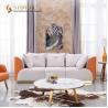 Buy cheap Modern Three Seater Fabric Sofa European Style Sectional Sofas 235cm from wholesalers