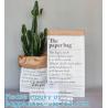 Buy cheap LE SAC EN PAPIER Craft Bag, Multi-purpose Toys Clothes Drawer Organizer Laundry Bag Fruit Flower Plant Pot Cover from wholesalers