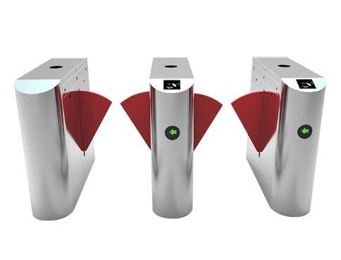 Buy cheap Anti Pinch Pedestrian 650mm Automatic Flap Barrier Gate from wholesalers