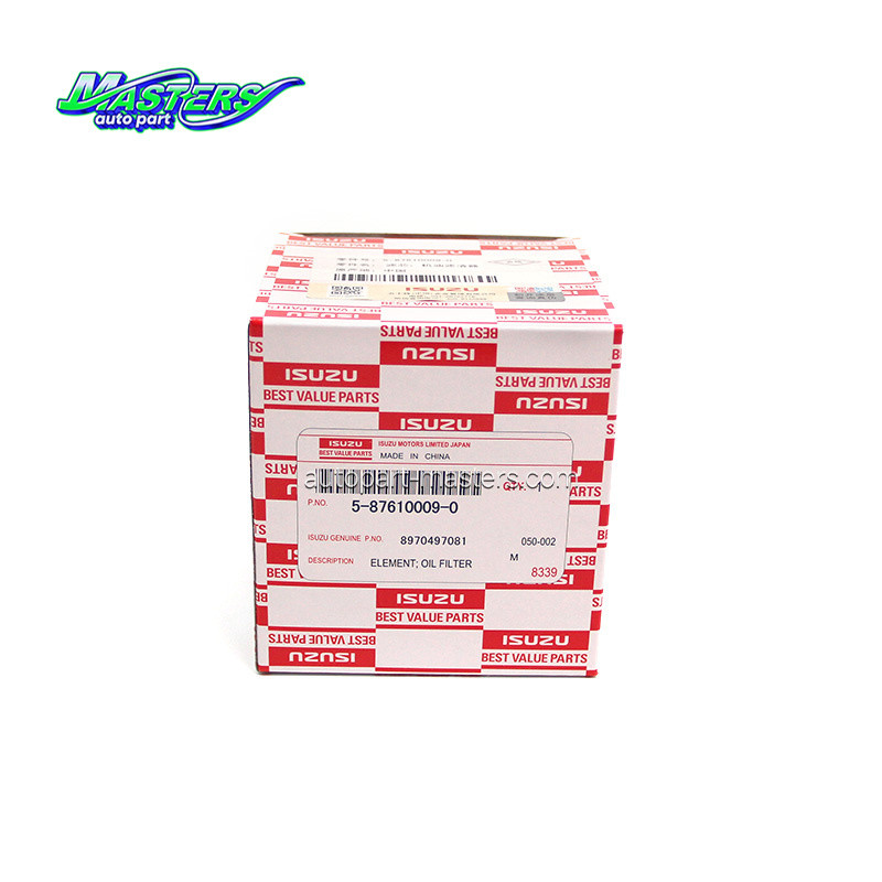 Masters 5-87610009-0 Oil Filter 5876100090 for ISUZU TFR54 4JA1 Engine