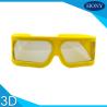 Buy cheap ABS Frame Plastic Circular Polarized Lenses 3D Theater Glasses With Big Size from wholesalers