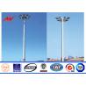 Buy cheap Round Power pole 110KV energy High Mast Pole steel metal Material from wholesalers
