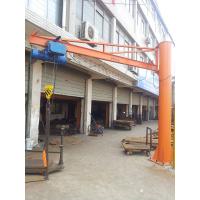 Buy cheap Box Girder Type Pillar Mounted Jib Crane , Reliable 500kg Swing Arm Jib Crane product