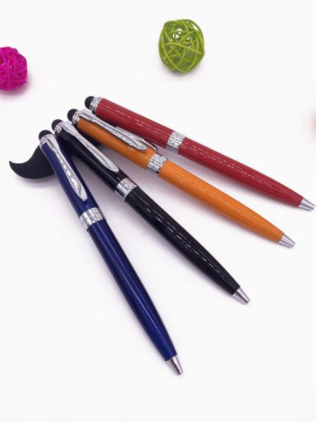 Buy cheap private logo metal business pen with stylus on phone from wholesalers